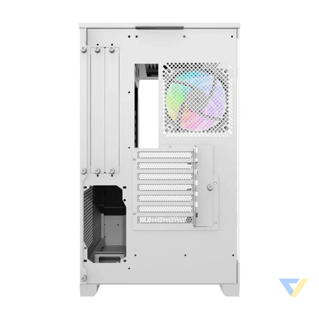 Darkflash DQX90 computer case (white) With fan