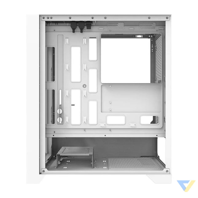 Darkflash DRX70 MESH computer case (white) + 4 RGB fans With fan