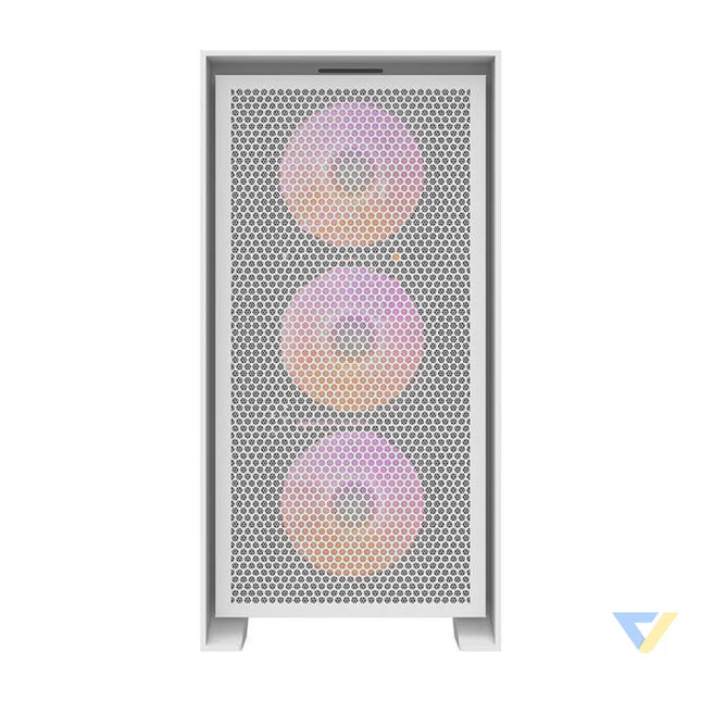 Darkflash DRX70 MESH computer case (white) + 4 RGB fans With fan