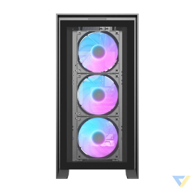 Darkflash DRX90 glass computer case (black) Without fan