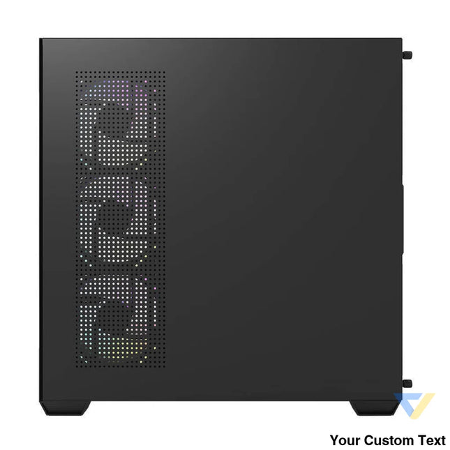 Darkflash DS900 computer case (black) + 7 ARGB fans With fan