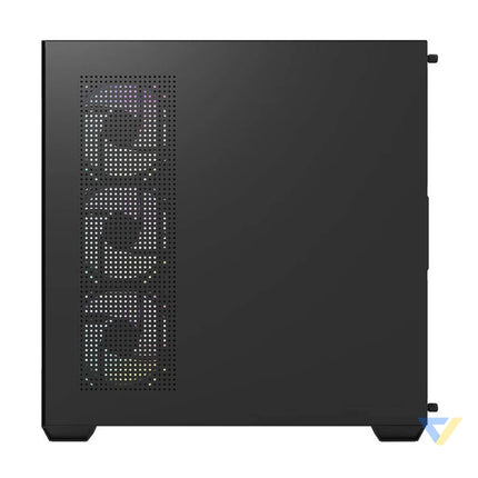Darkflash DS900 computer case (black) + 7 ARGB fans With fan