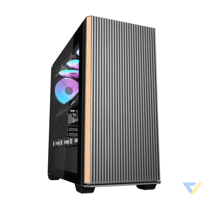 Darkflash DS900WS computer case (black) + 4 fans With fan