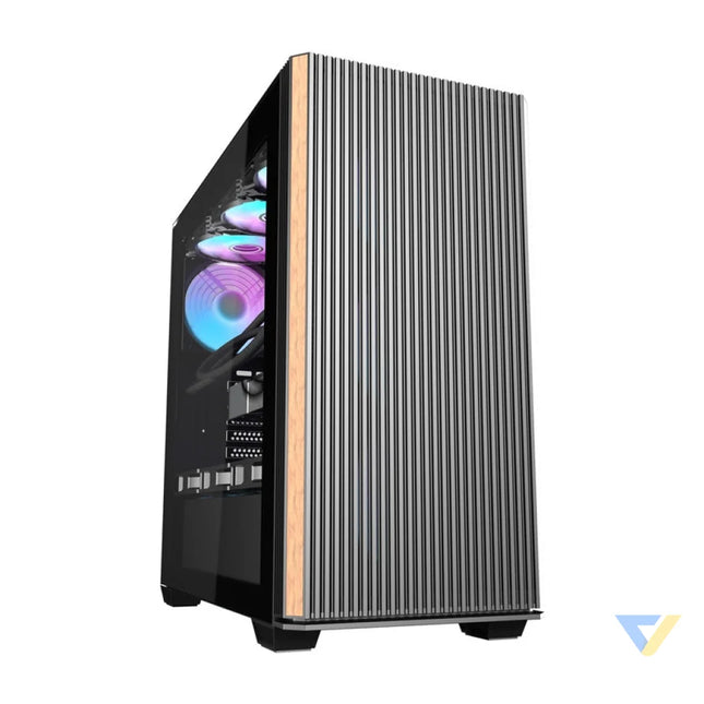 Darkflash DS900WS computer case (black) + 4 fans With fan