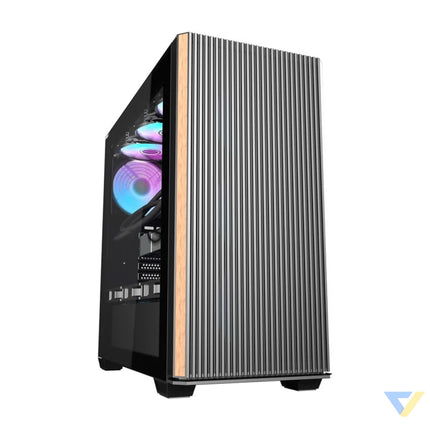 Darkflash DS900WS computer case (black) + 4 fans With fan