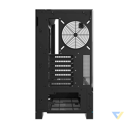 Darkflash DY450 computer case without fans (black) Without fan