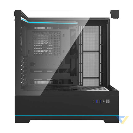 Darkflash DY450 computer case without fans (black) Without fan