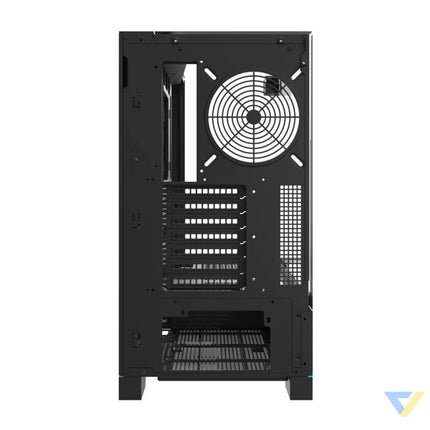 Darkflash DY450 computer case without fans (black) Without fan