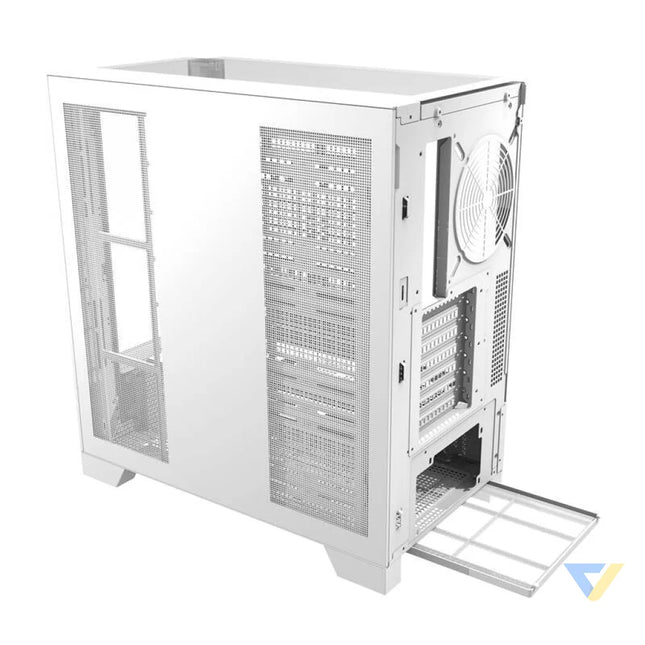 Darkflash DY450 computer case without fans (white) Without fan