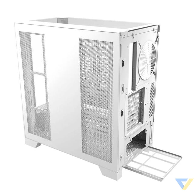 Darkflash DY450 computer case without fans (white) Without fan