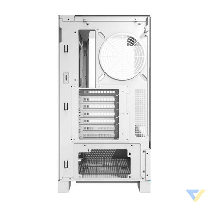 Darkflash DY450 computer case without fans (white) Without fan