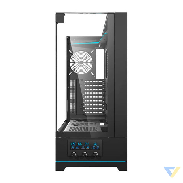Darkflash DY450L computer case without fans (black) Without fan