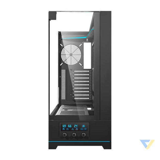 Darkflash DY450L computer case without fans (black) Without fan