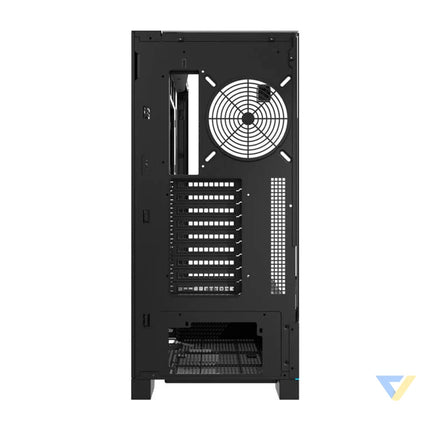 Darkflash DY450L computer case without fans (black) Without fan