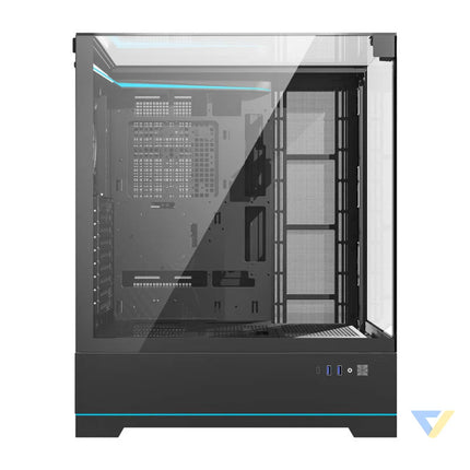 Darkflash DY450L computer case without fans (black) Without fan