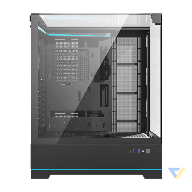 Darkflash DY450L computer case without fans (black) Without fan