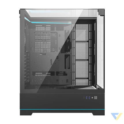 Darkflash DY450L computer case without fans (black) Without fan