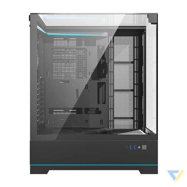 Darkflash DY450L computer case without fans (black) Without fan