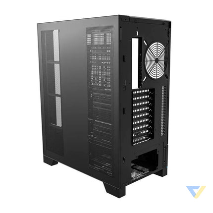 Darkflash DY450L computer case without fans (black) Without fan