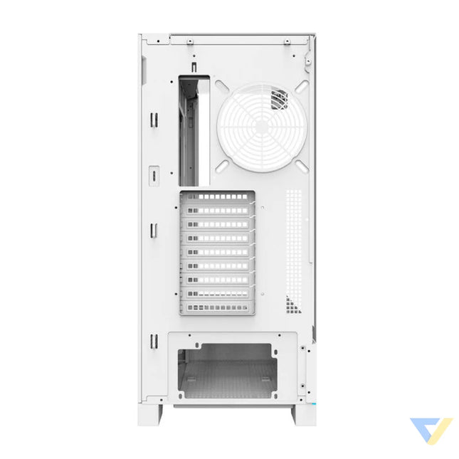 Darkflash DY450L computer case without fans (white) Without fan