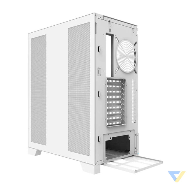 Darkflash DY450L computer case without fans (white) Without fan