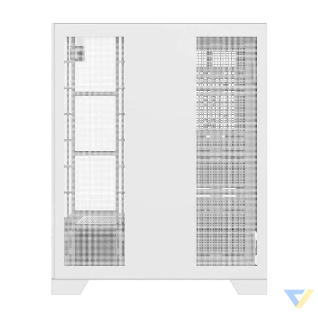Darkflash DY450L computer case without fans (white) Without fan