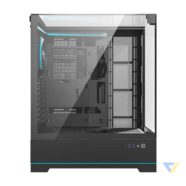 Darkflash DY450L PRO computer case (black) + 1 fan With fan