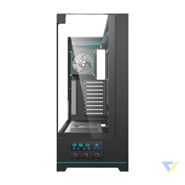 Darkflash DY450L PRO computer case (black) + 1 fan With fan
