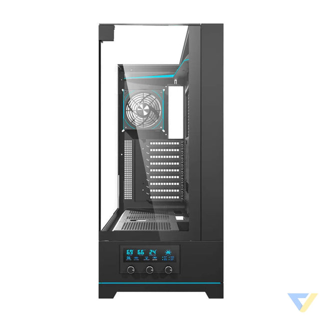 Darkflash DY450L PRO computer case (black) + 1 fan With fan