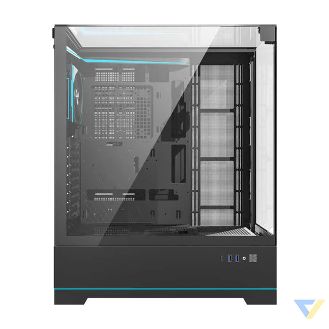 Darkflash DY450L PRO computer case (black) + 1 fan With fan