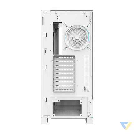 Darkflash DY450L PRO computer case (white) + 1 fan With fan