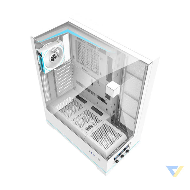 Darkflash DY450L PRO computer case (white) + 1 fan With fan