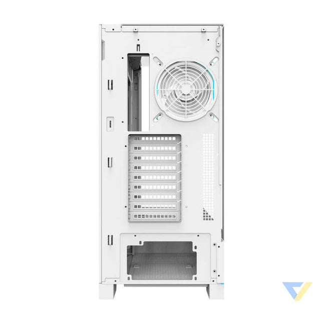 Darkflash DY450L PRO computer case (white) + 1 fan With fan