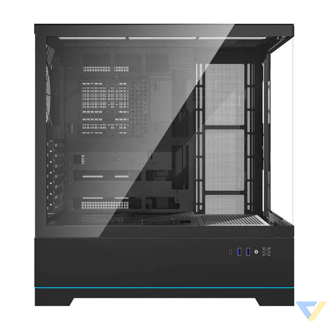 Darkflash DY451 computer case without fans (black) Without fan