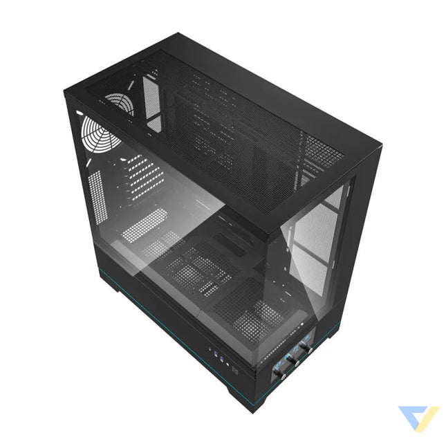 Darkflash DY451 computer case without fans (black) Without fan