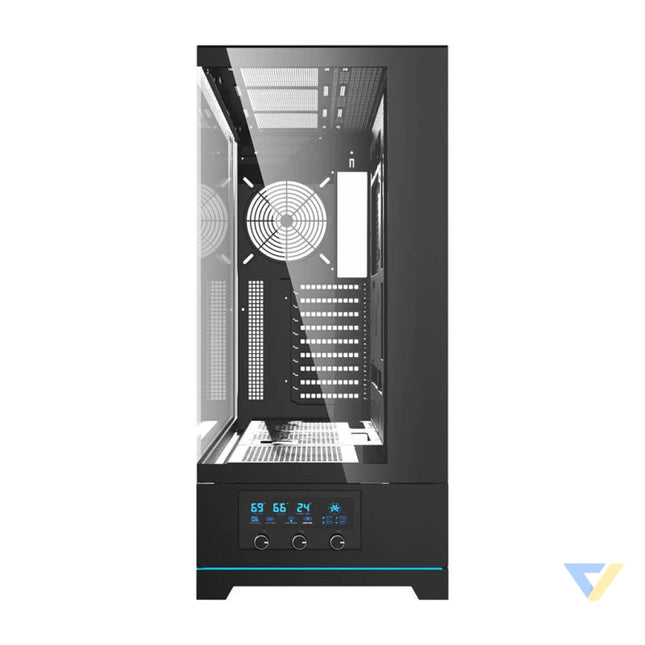 Darkflash DY451 computer case without fans (black) Without fan