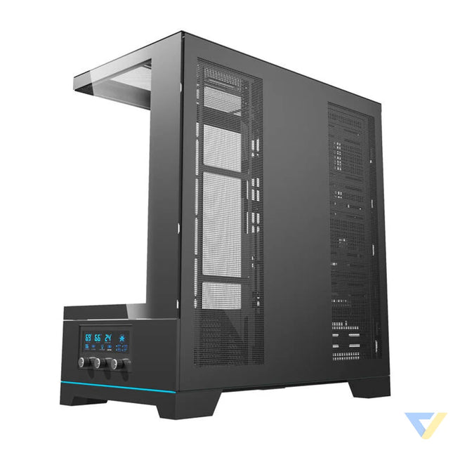 Darkflash DY451 computer case without fans (black) Without fan