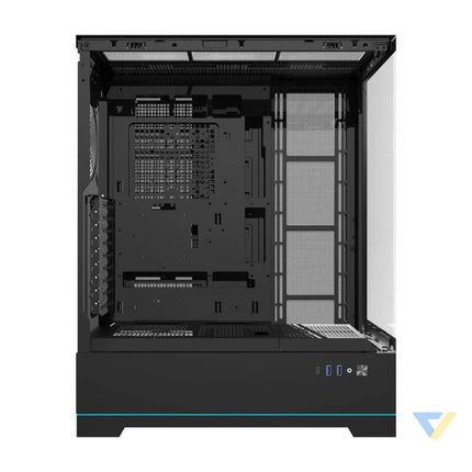 Darkflash DY451 computer case without fans (black) Without fan