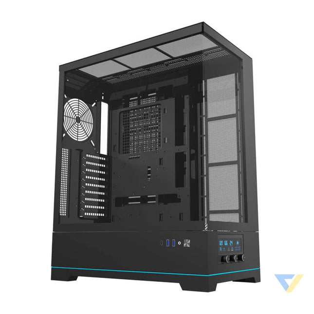 Darkflash DY451 computer case without fans (black) Without fan