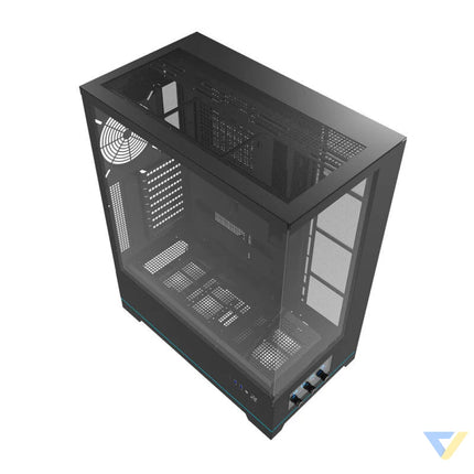 Darkflash DY451 computer case without fans (black) Without fan
