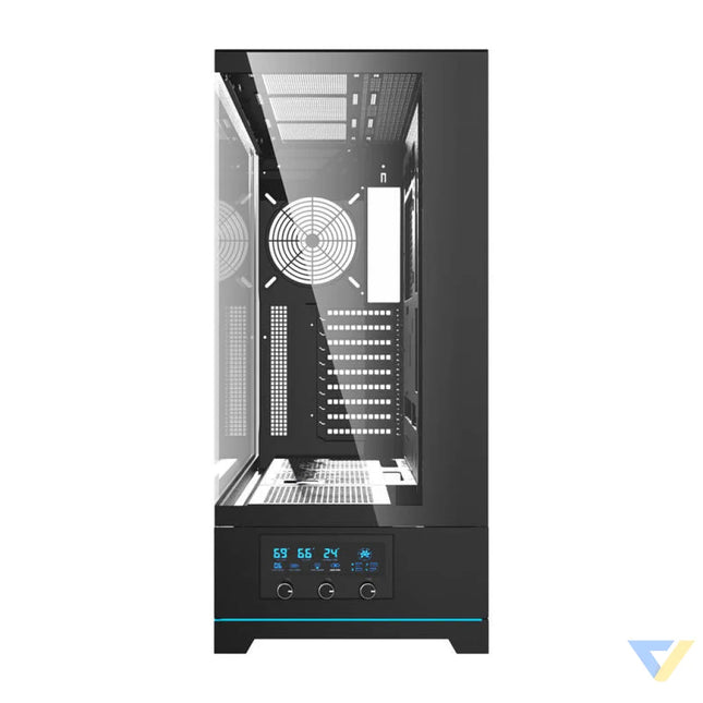 Darkflash DY451 computer case without fans (black) Without fan