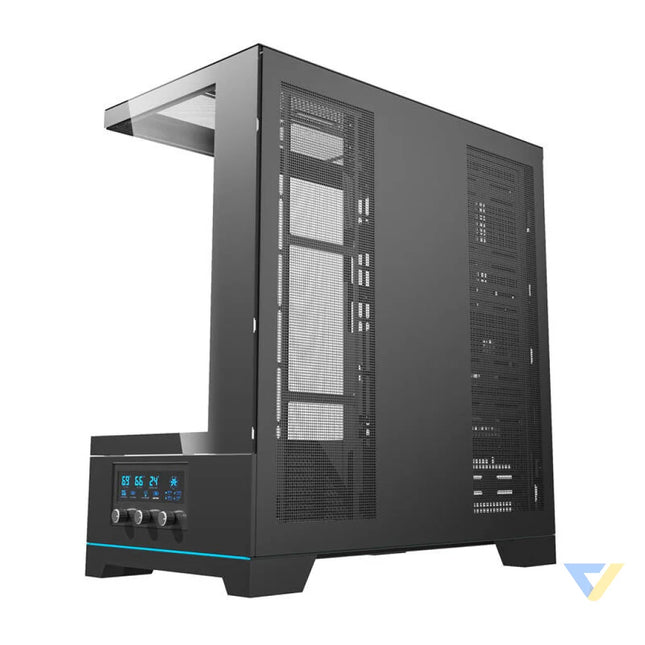 Darkflash DY451 computer case without fans (black) Without fan