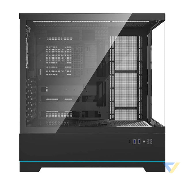 Darkflash DY451 computer case without fans (black) Without fan