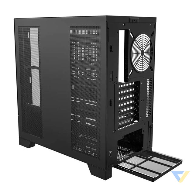 Darkflash DY451 computer case without fans (black) Without fan