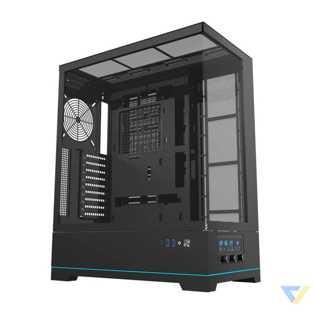 Darkflash DY451 computer case without fans (black) Without fan