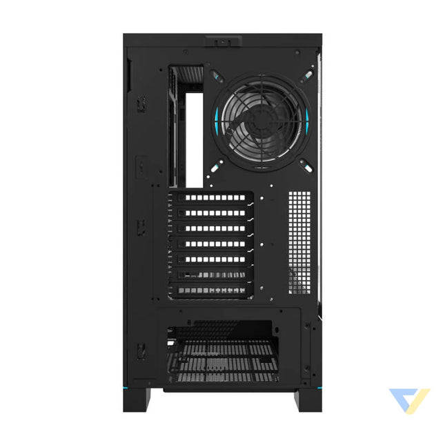 Darkflash DY451 PRO computer case (black) + 1 fan With fan