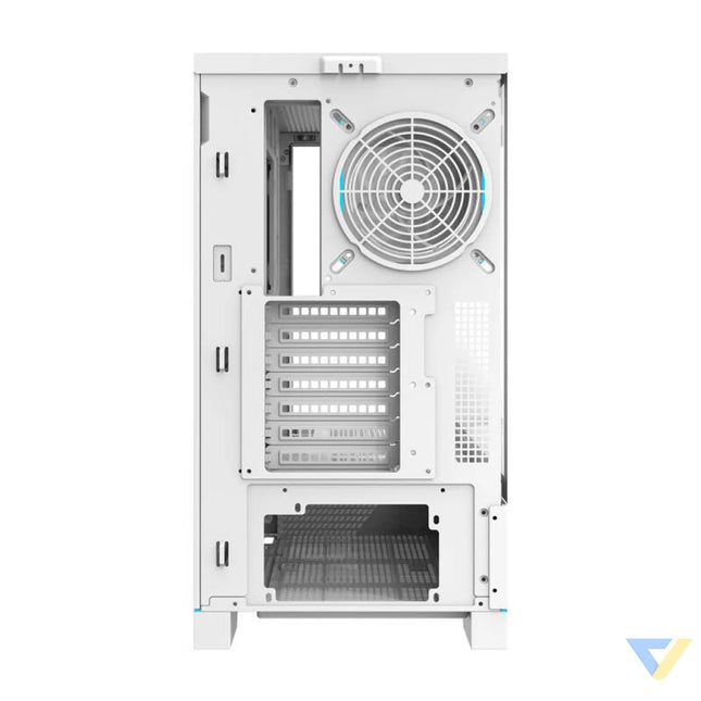 Darkflash DY451 PRO computer case (white) + 1 fan With fan