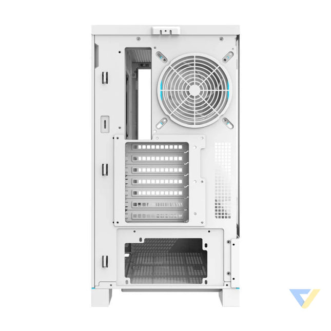 Darkflash DY451 PRO computer case (white) + 1 fan With fan