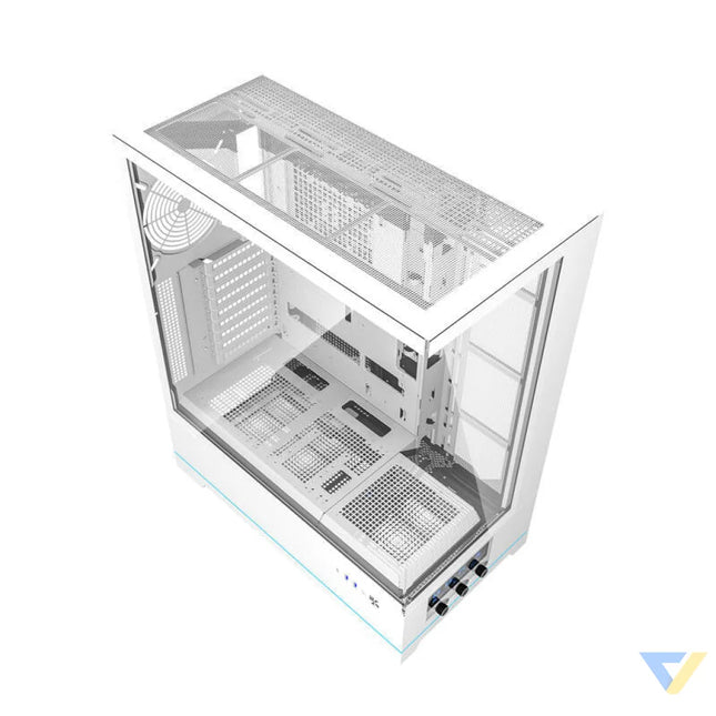 Darkflash DY451L computer case without fans (white) Without fan