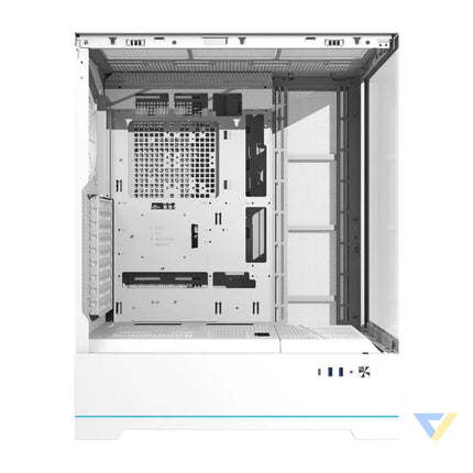 Darkflash DY451L computer case without fans (white) Without fan